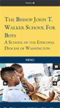 Mobile Screenshot of bishopwalkerschool.org